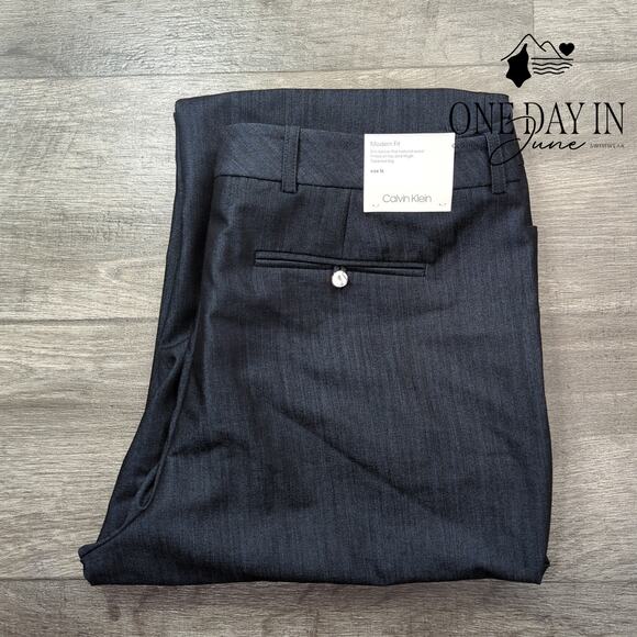 Calvin Klein Modern Fit Dress Pants Size 16 - Picture 6 of 6